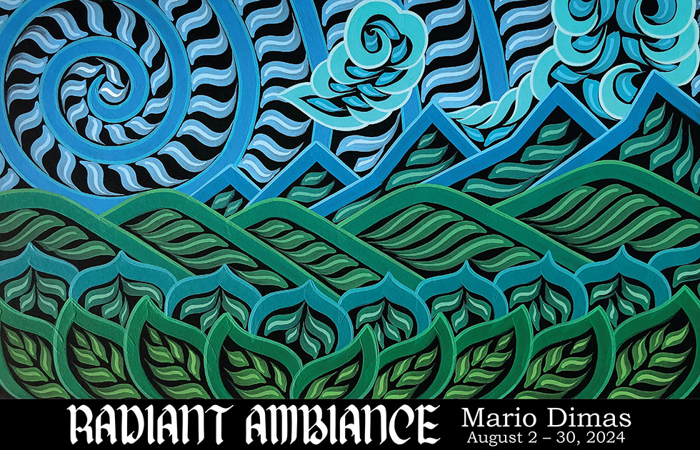 “Radiant Ambiance” Mario Dimas solo exhibition August 2024